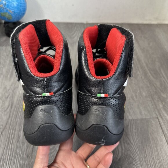 Size 13 - PUMA Scuderia Ferrari x Kart Cat 3 Mid Black Red